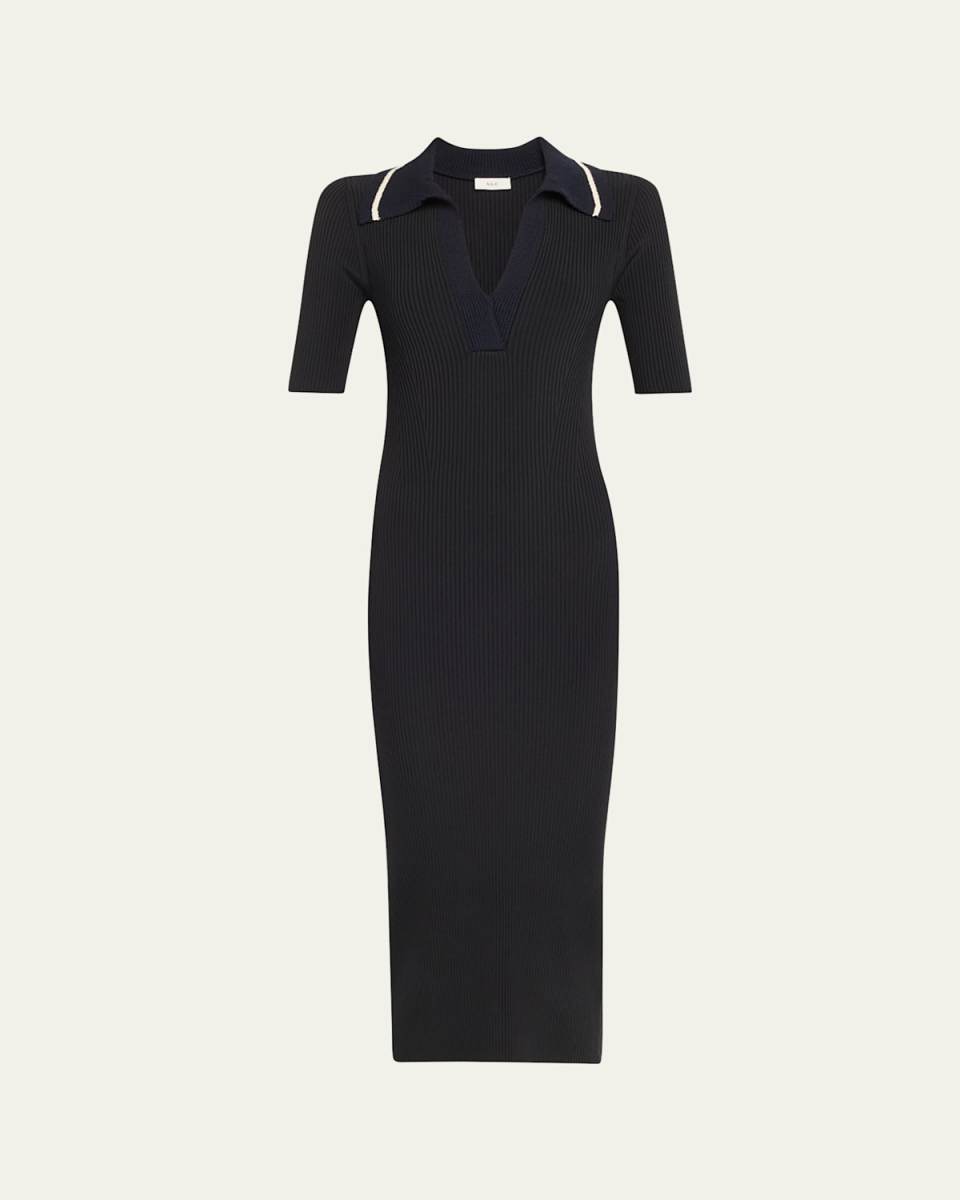 Darcy Stripe Bodycon Midi Dress